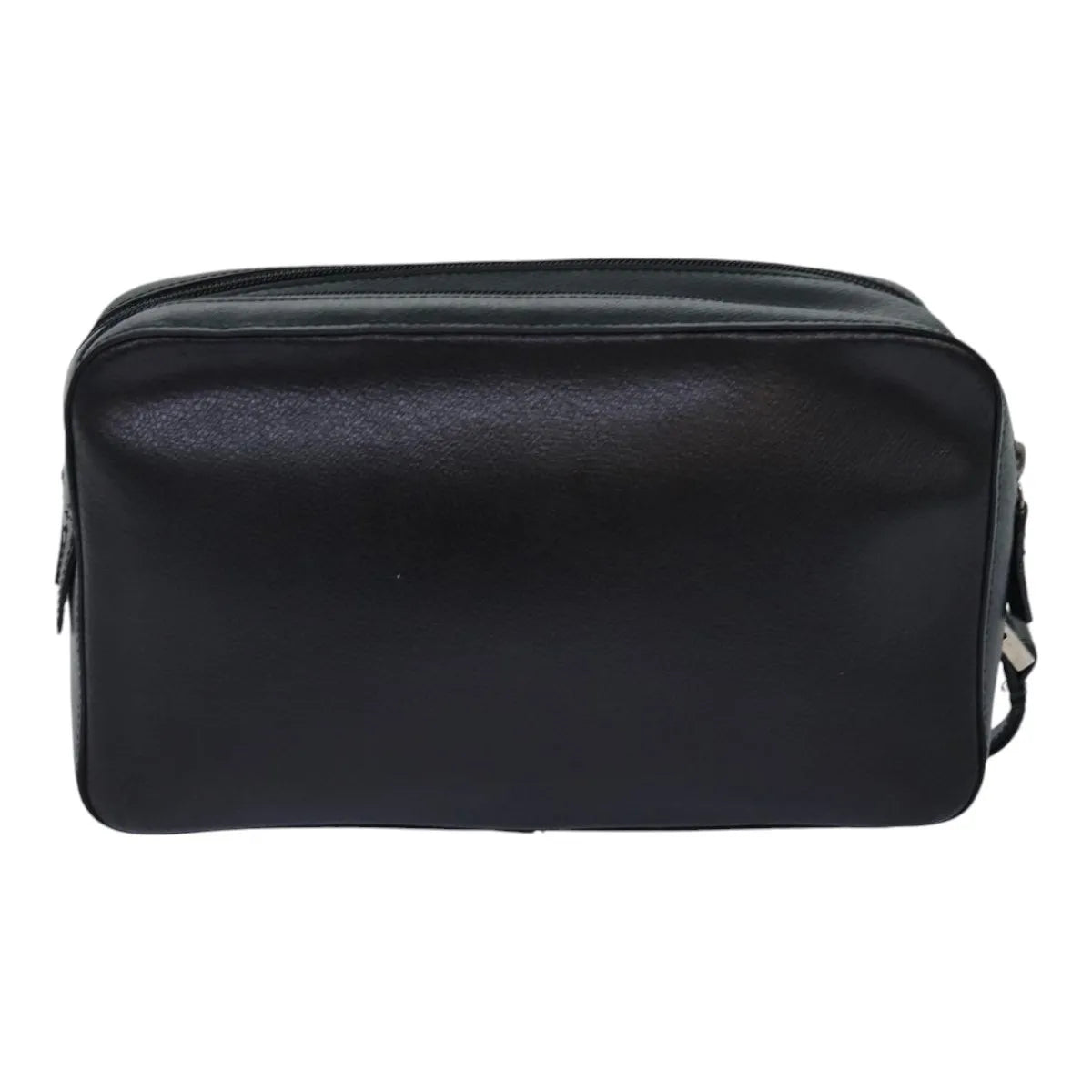 Versace Vintage Clutch Leather, Black, Leather, Clutch