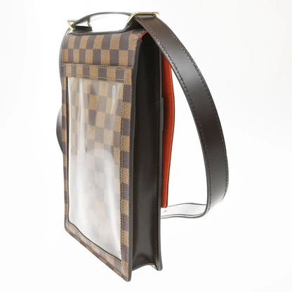 Louis Vuitton Portobello Messenger Damier Ebene, Brown, Canvas, Shoulder Bag