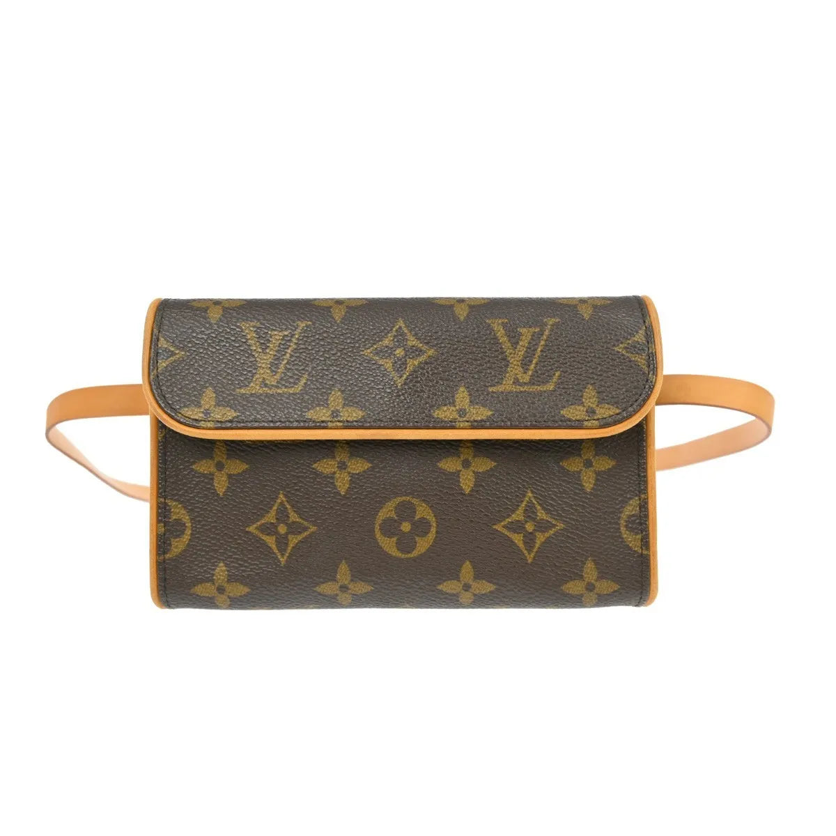 Louis Vuitton Florentine Waist Monogram Canvas, Brown, Canvas, Clutch