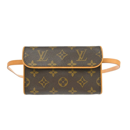 Louis Vuitton Florentine Waist Monogram Canvas, Brown, Canvas, Clutch