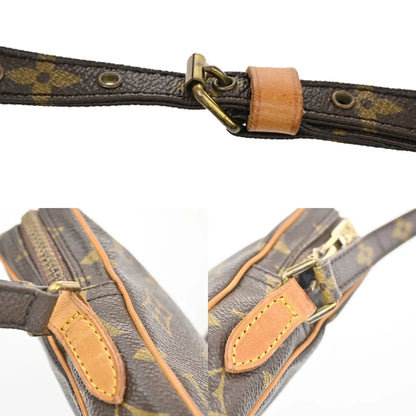 Louis Vuitton Danube Monogram Canvas, Brown, Canvas, Clutch
