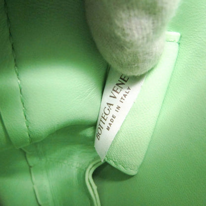 Bottega Veneta Mount Leather, Green, Leather, Shoulder Bag