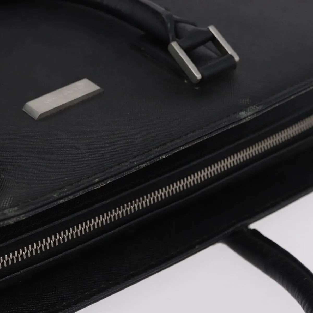 Burberry BUSINESS BLACK LEATHER, Black, Leather, Briefcase