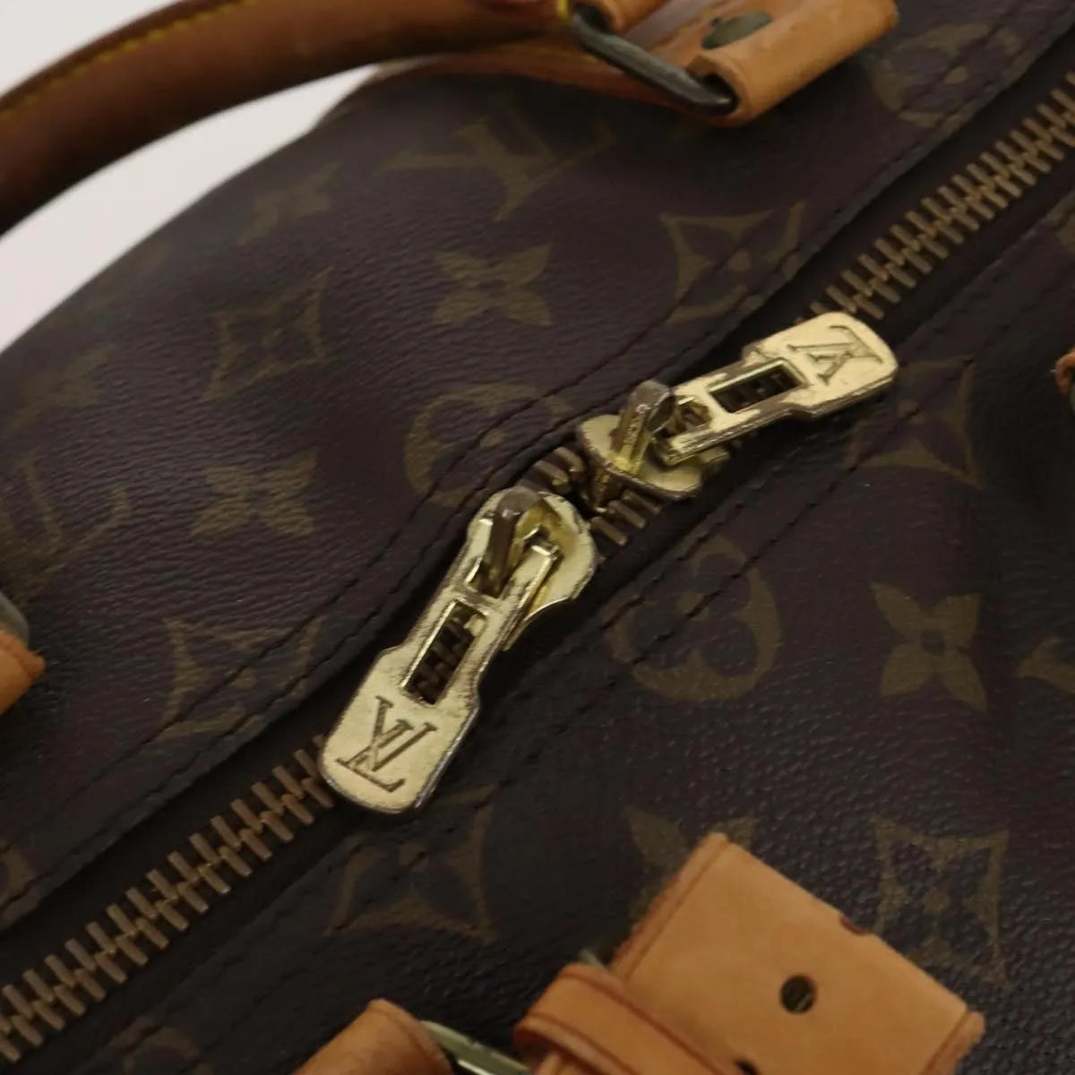 Louis Vuitton Keepall Monogram Canvas, Brown, Canvas, Travel Bag
