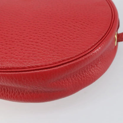 Christian Dior Vintage Leather, Red, Leather, Shoulder Bag