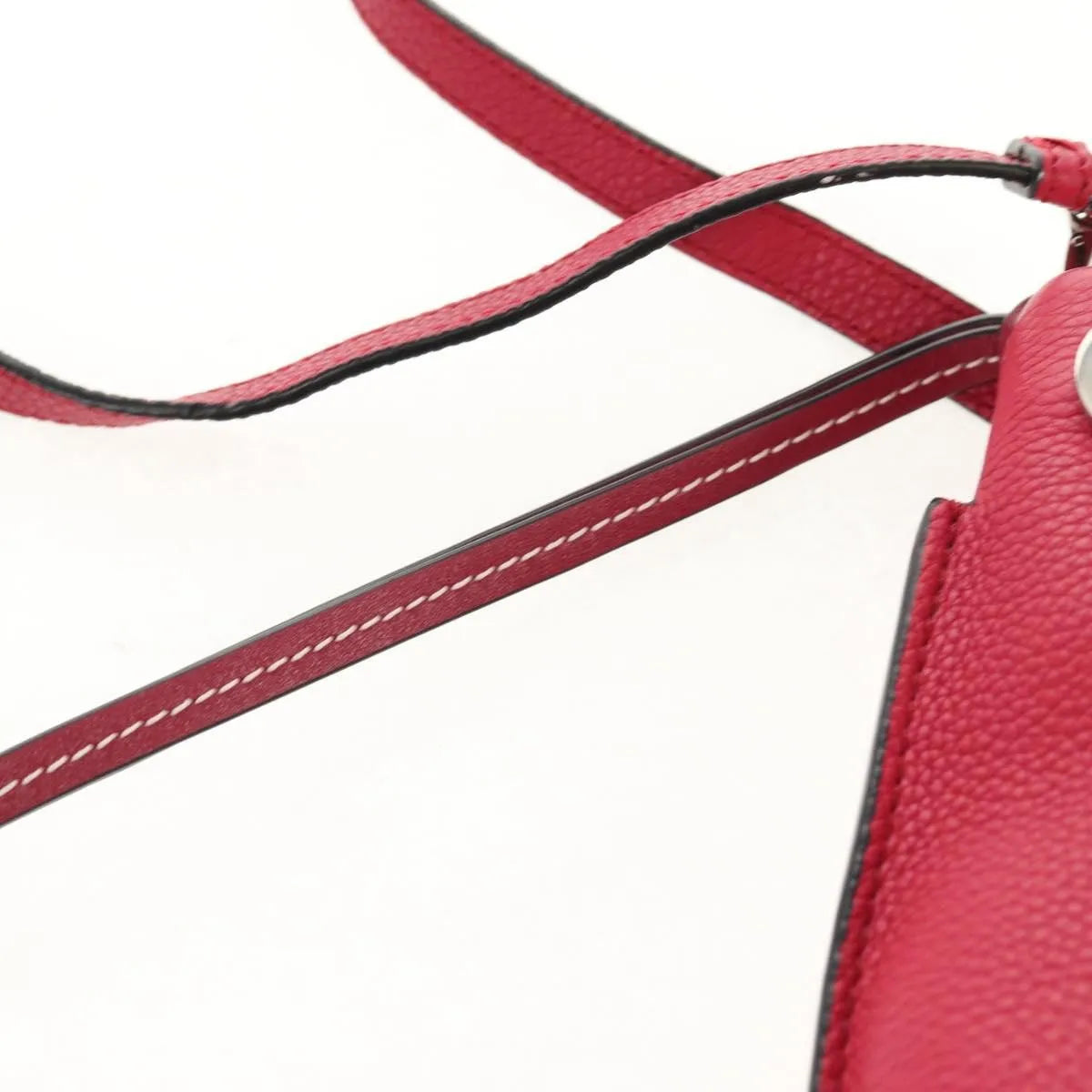 Loewe Missy Leather, Red, Leather, Shoulder Bag