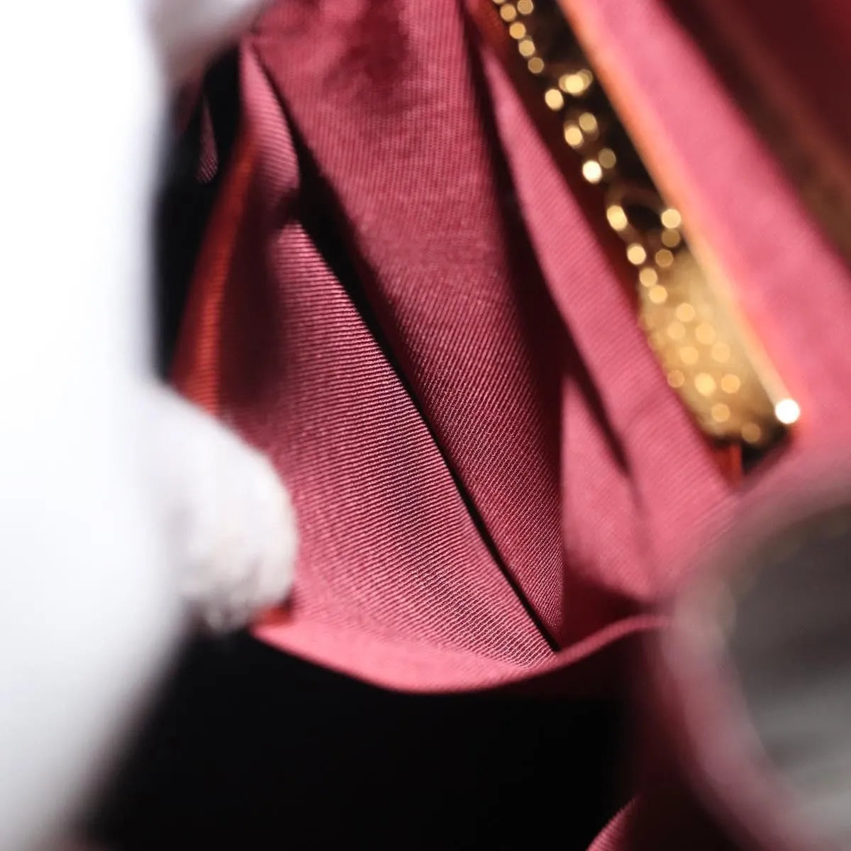 cartier Must de cartier Leather, Burgundy, Leather, Shoulder Bag
