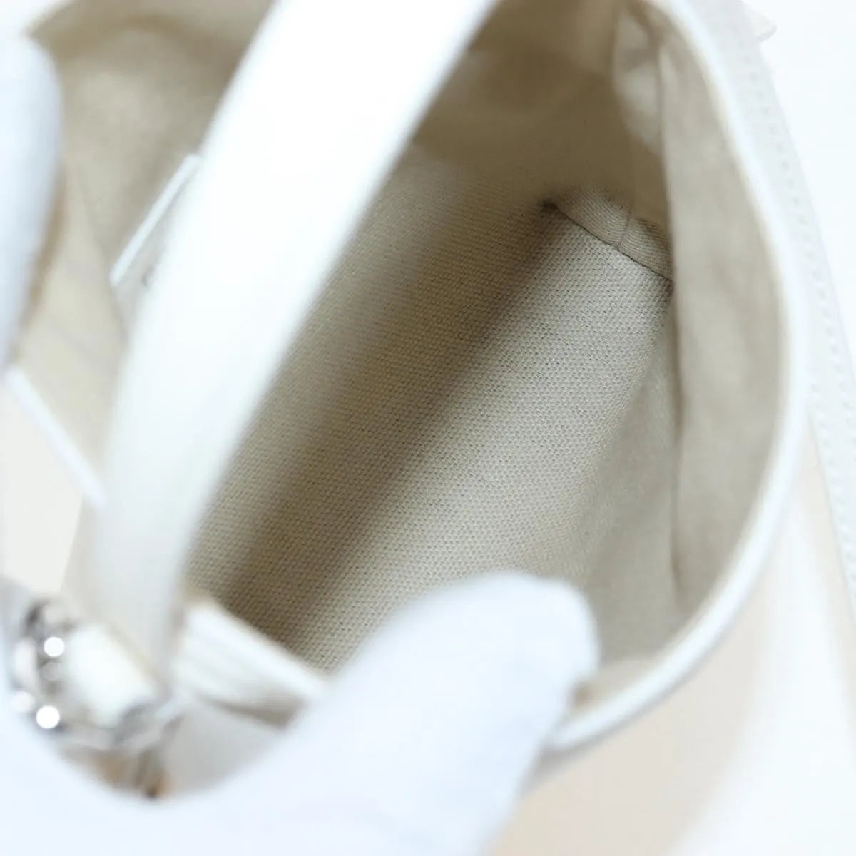 Givenchy Voyou Leather, White, Leather, Shoulder Bag