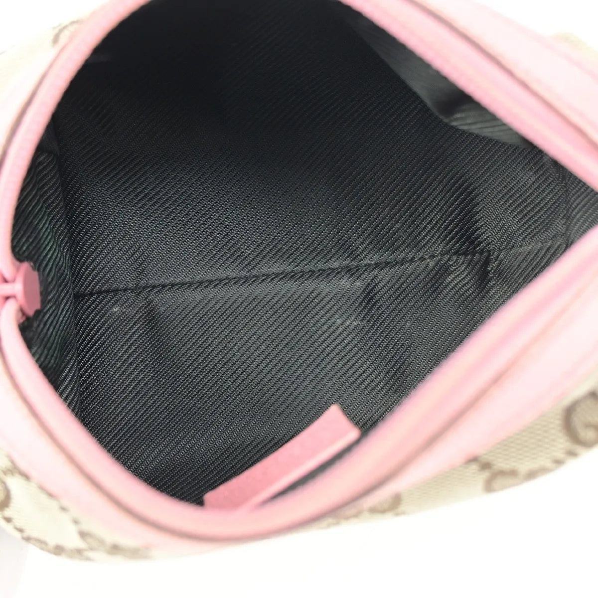Gucci Cosmetic Case GG Canvas, Brown, Canvas, Clutch