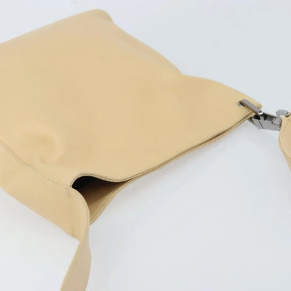 Gucci Vintage Leather, Beige, Leather, Shoulder Bag