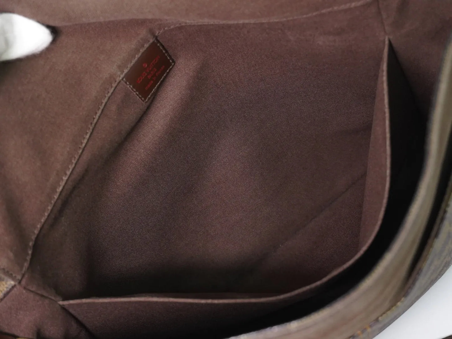 Louis Vuitton Bastille Damier, Brown, Canvas, Shoulder Bag