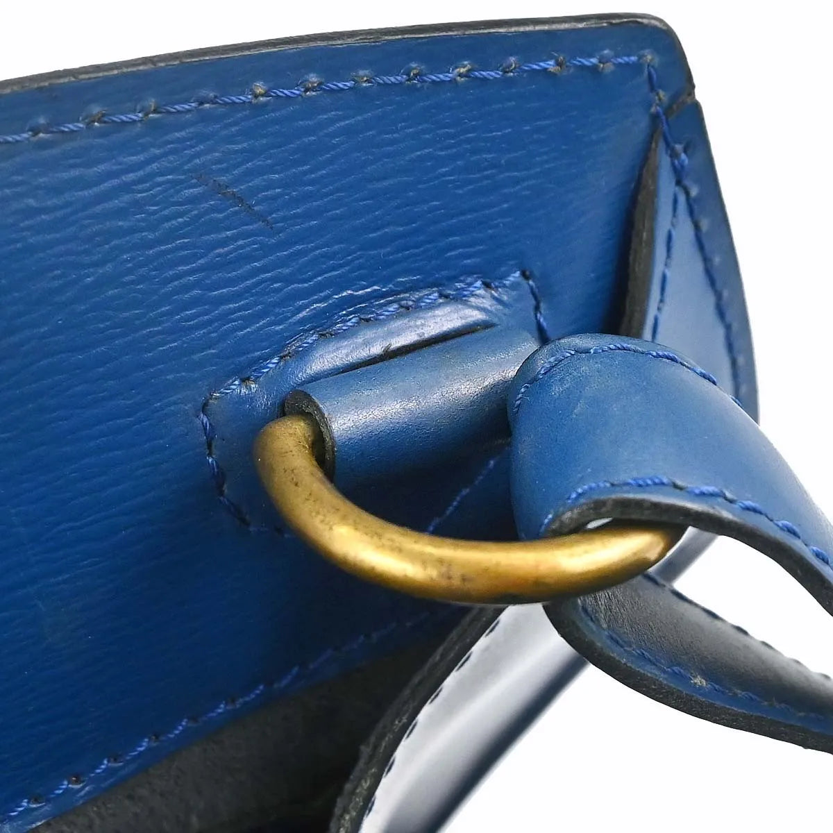 Louis Vuitton Cluny Epi, Blue, Leather, Shoulder Bag