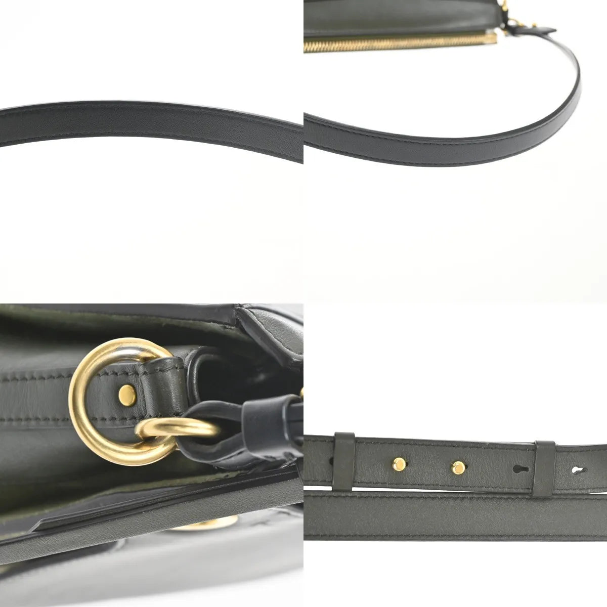 Chloe Roy Leather, Black, Suede, Shoulder Bag
