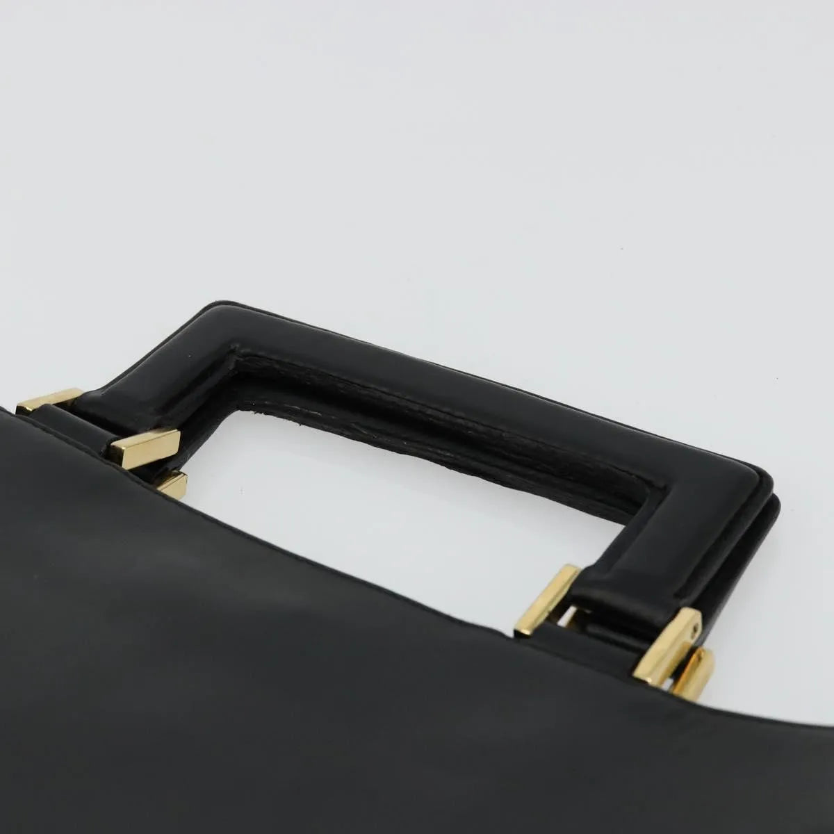Gucci Vintage tote Leather, Black, Leather, Tote Bag