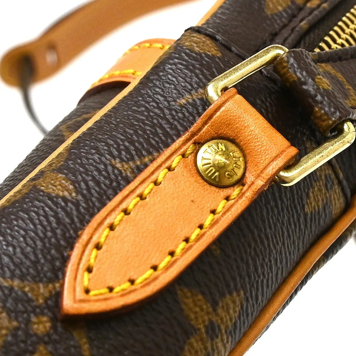 Louis Vuitton Danube Monogram, Brown, Canvas, Shoulder Bag