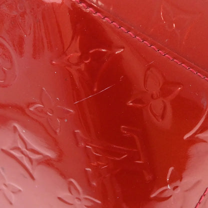 Louis Vuitton Sherwood Monogram, Red, Patent Leather, Handbag