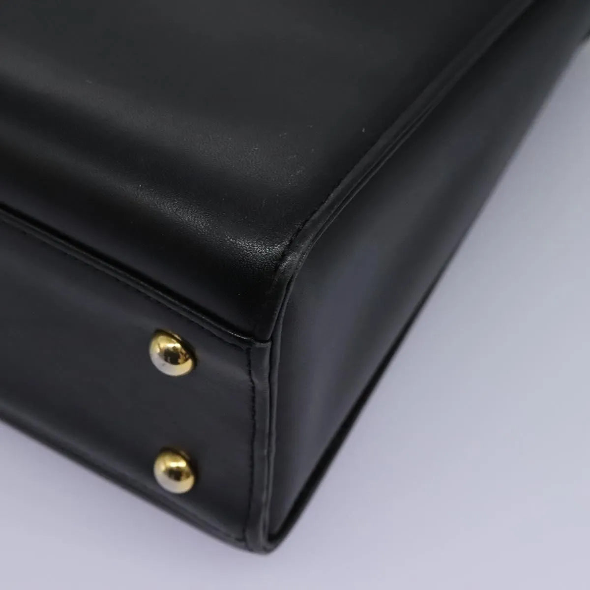 Givenchy Vintage Leather, Black, Leather, Handbag