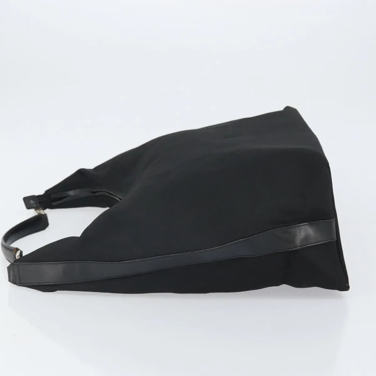 Gucci Vintage Nylon, Black, Nylon, Shoulder Bag