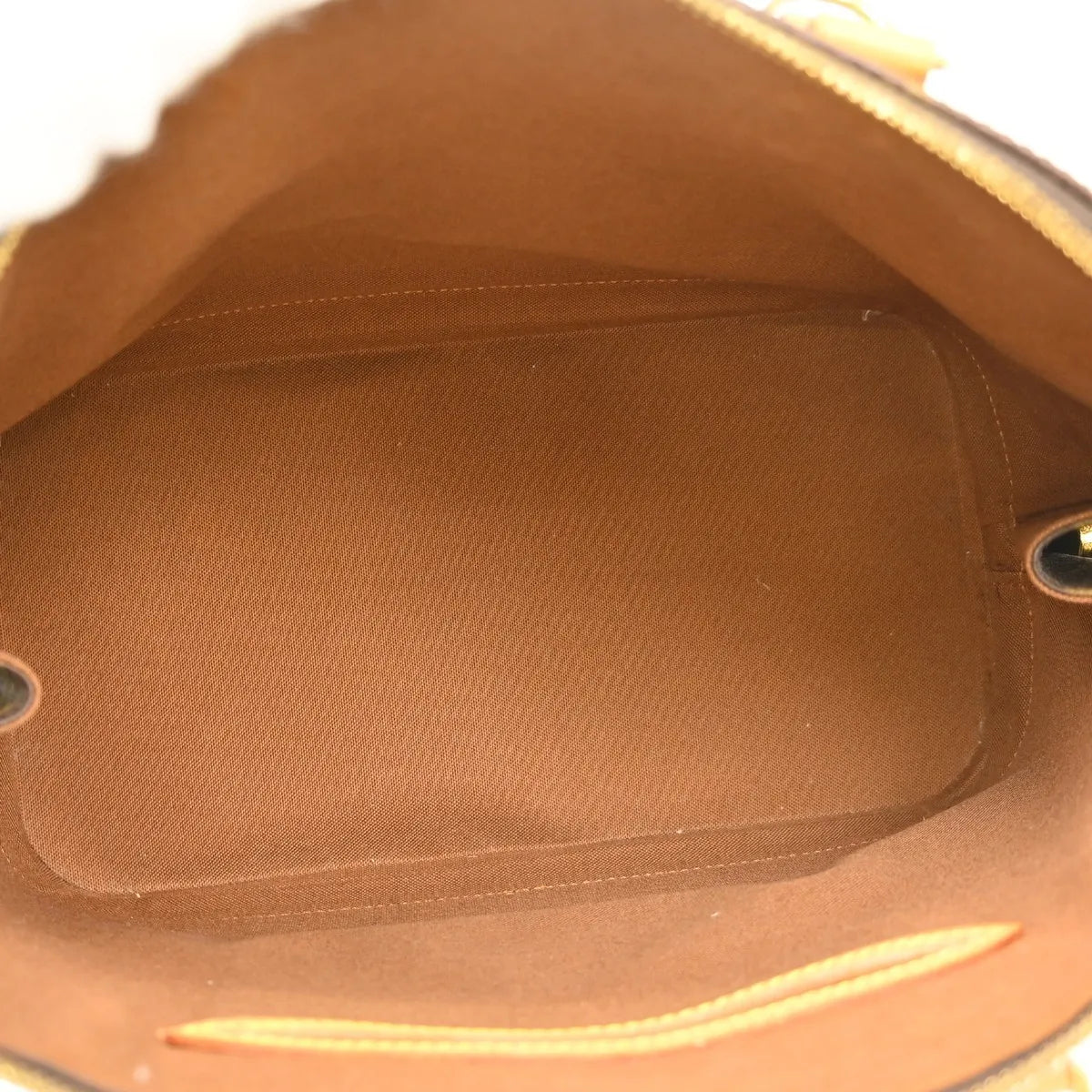 Louis Vuitton Alma Monogram, Brown, Canvas, Handbag