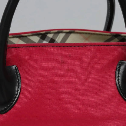 Burberry Blue Label Nylon, Pink, Nylon, Tote Bag