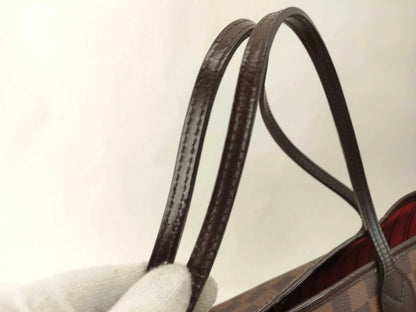 Louis Vuitton Neverfull Tote Damier, Brown, Canvas, Tote Bag
