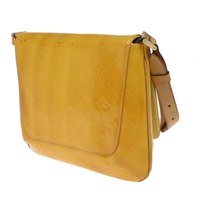 Louis Vuitton Thompson Street Monogram Vernis, Yellow, Patent Leather, Shoulder Bag