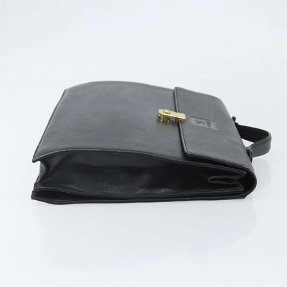 Burberry Vintage Leather, Black, Leather, Briefcase