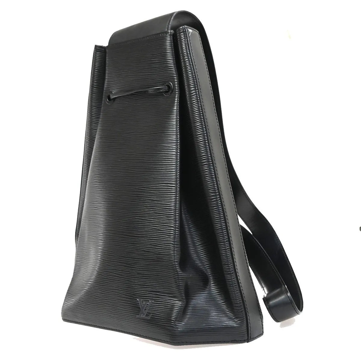 Louis Vuitton Sac a Dos Drawstring Epi Leather, Black, Leather, Backpack