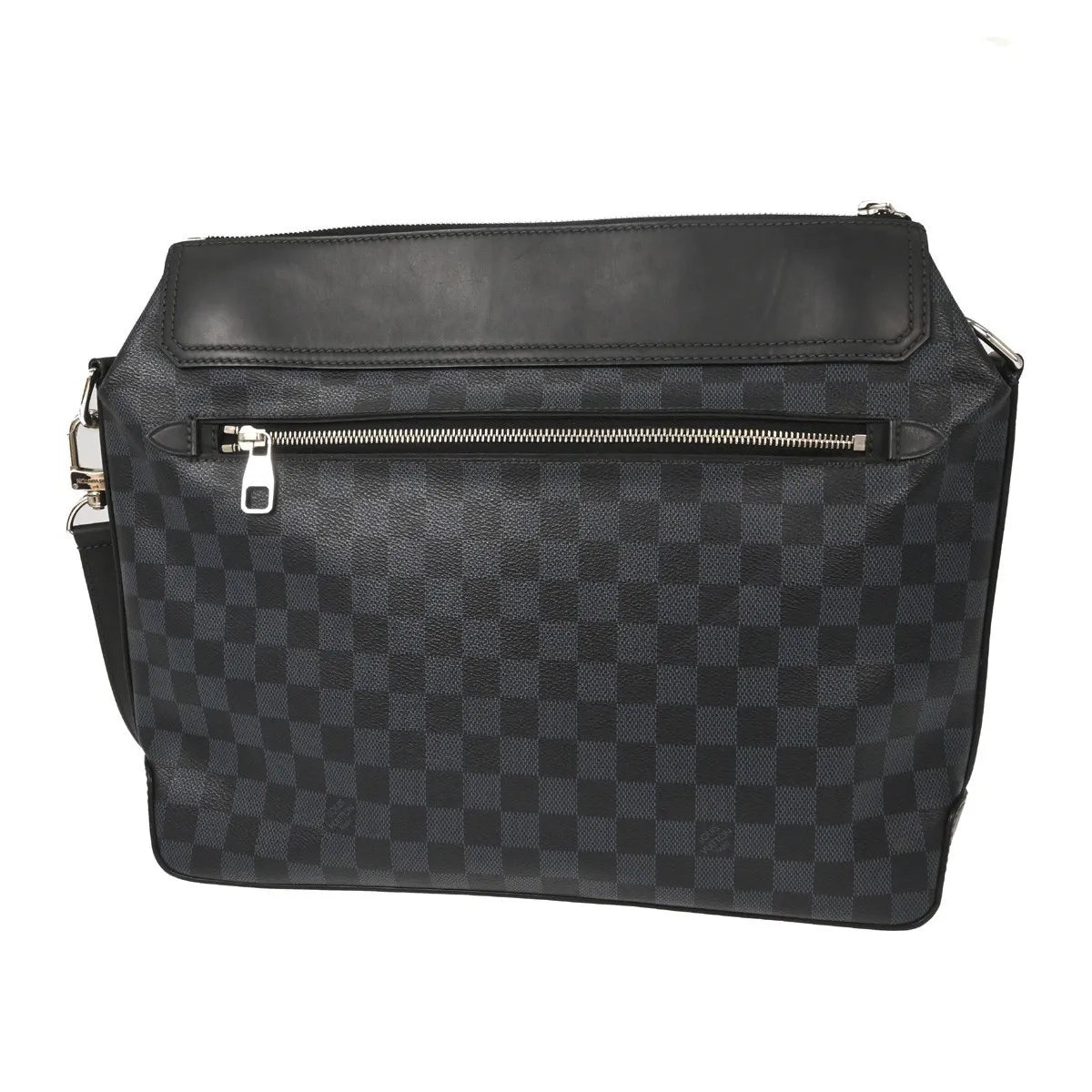 Louis Vuitton Greenwich Messenger Damier Cobalt, Black, Canvas, Shoulder Bag
