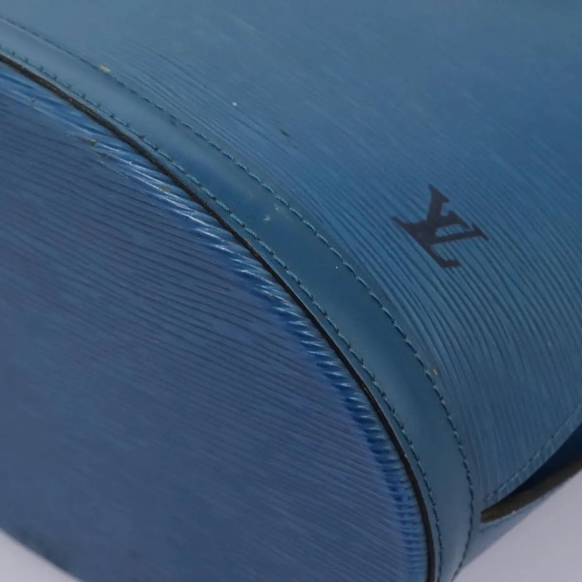 Louis Vuitton Cluny Epi Leather, Blue, Leather, Shoulder Bag