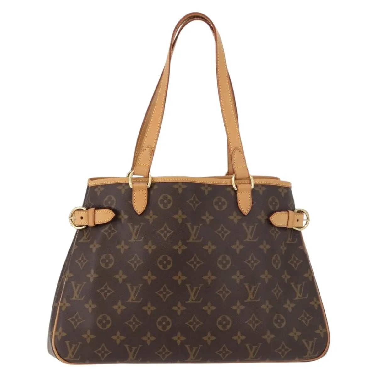 Louis Vuitton Batignolles Monogram Canvas, Brown, Canvas, Shoulder Bag