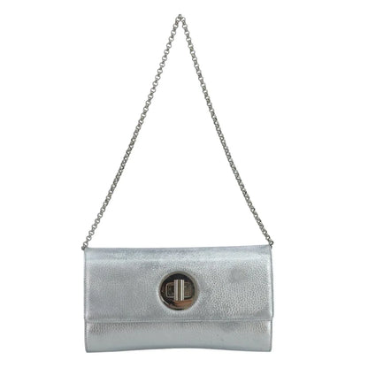 Tiffany & Co. Vintage Leather, Silver, Leather, Shoulder Bag