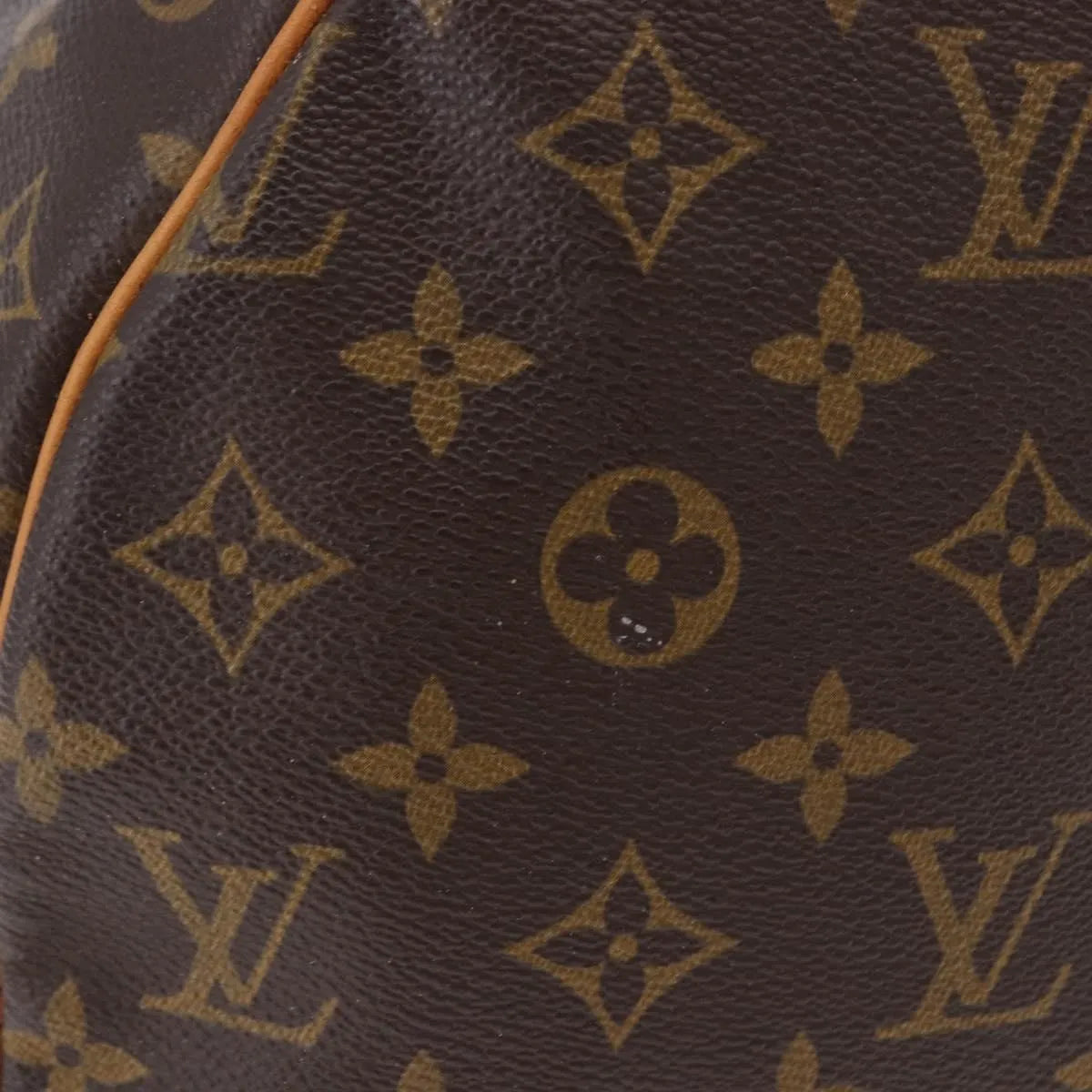 Louis Vuitton Keepall Monogram, Brown, Canvas, Travel Bag