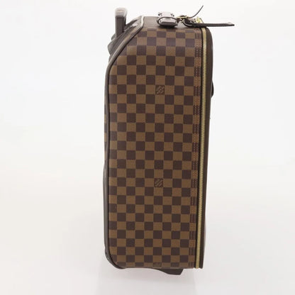 Louis Vuitton Pegase Business Luggage Damier, Black, Canvas, Travel Bag