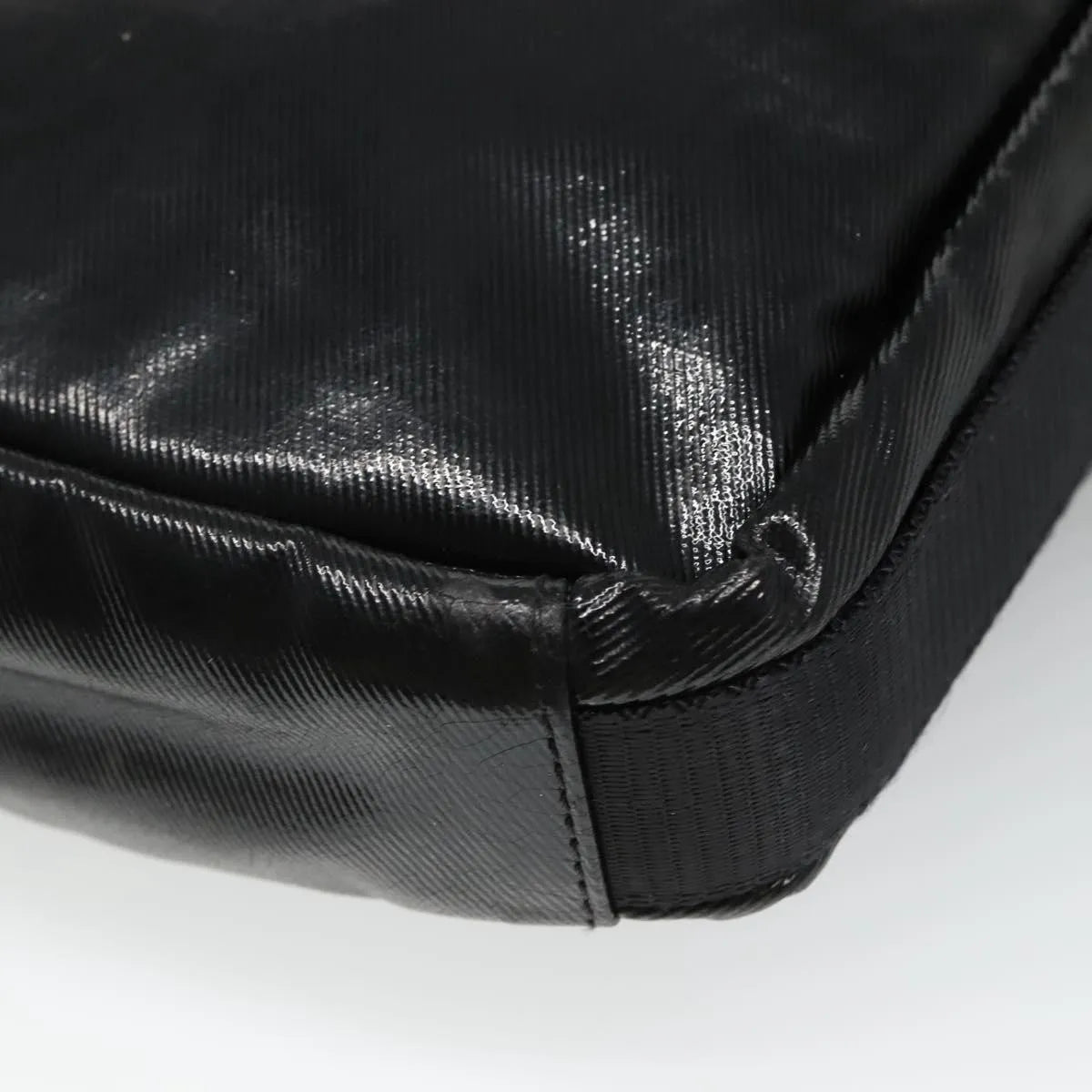 Chanel Sport Line Messenger Coated Canvas, Black, Canvas, Shoulder Bag
