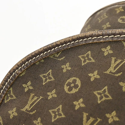 Louis Vuitton Saumur Mini Lin, Brown, Canvas, Shoulder Bag