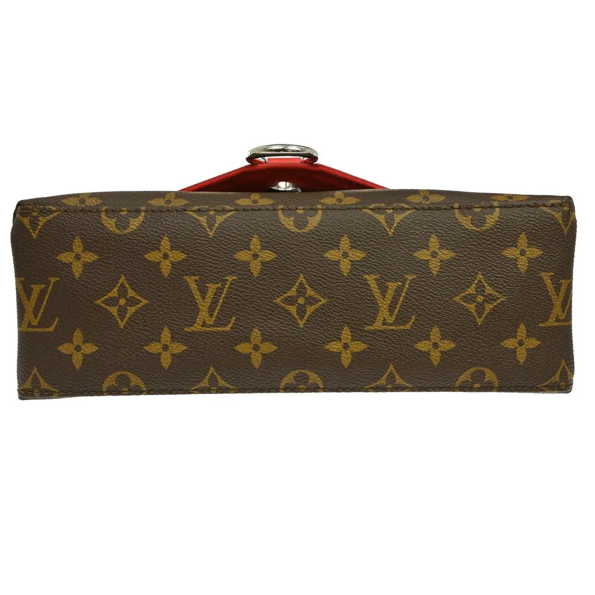 Louis Vuitton Saint Michel Monogram Canvas and Epi Leather, Brown, Leather, Shoulder Bag