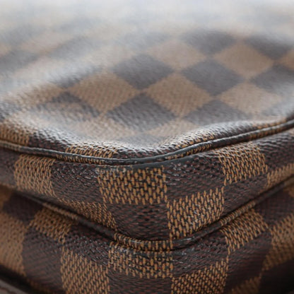 Louis Vuitton Naviglio Damier, Brown, Canvas, Shoulder Bag