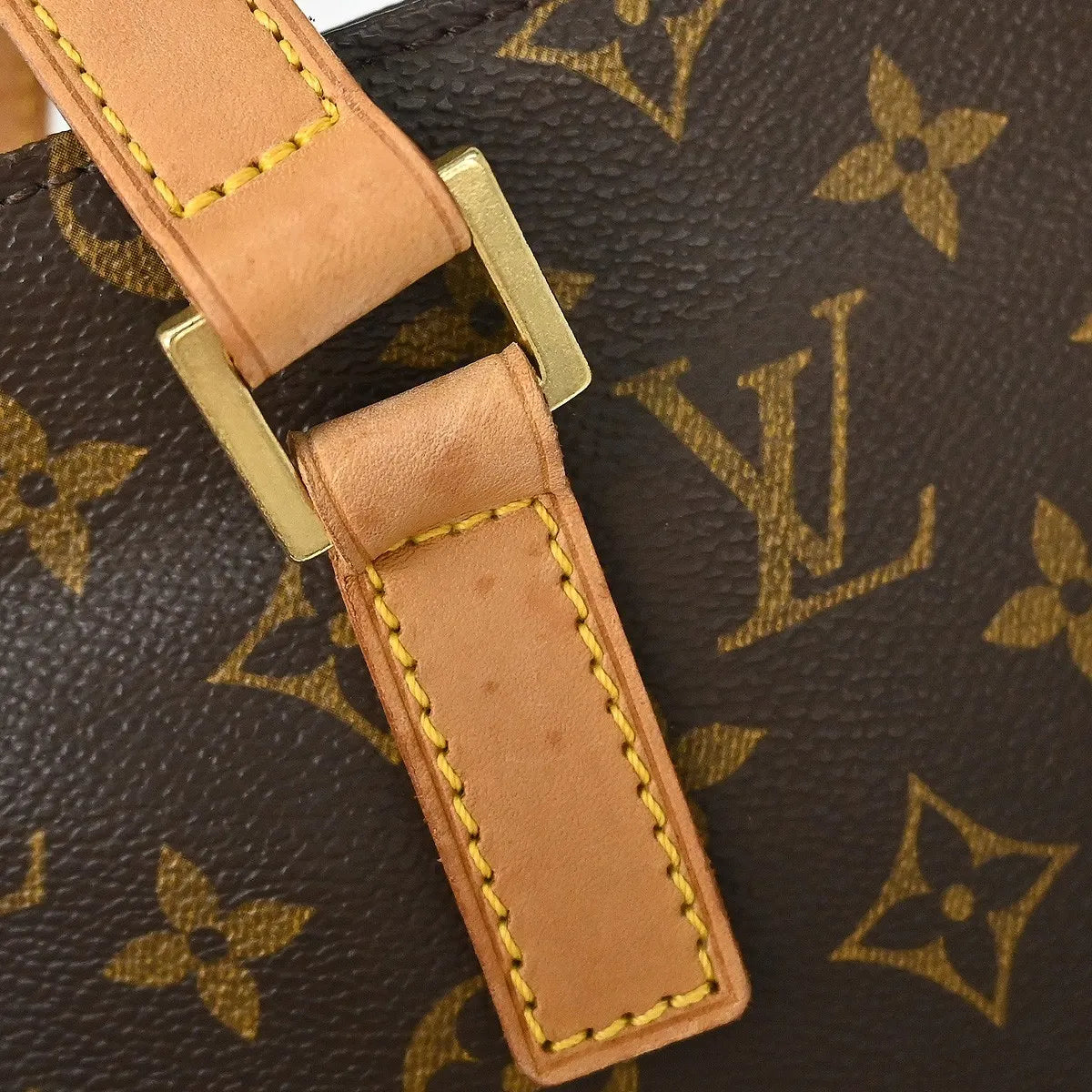 Louis Vuitton Cabas Piano Monogram Canvas, Brown, Canvas, Tote Bag