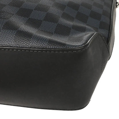 Louis Vuitton Greenwich Messenger Damier Cobalt, Black, Canvas, Shoulder Bag