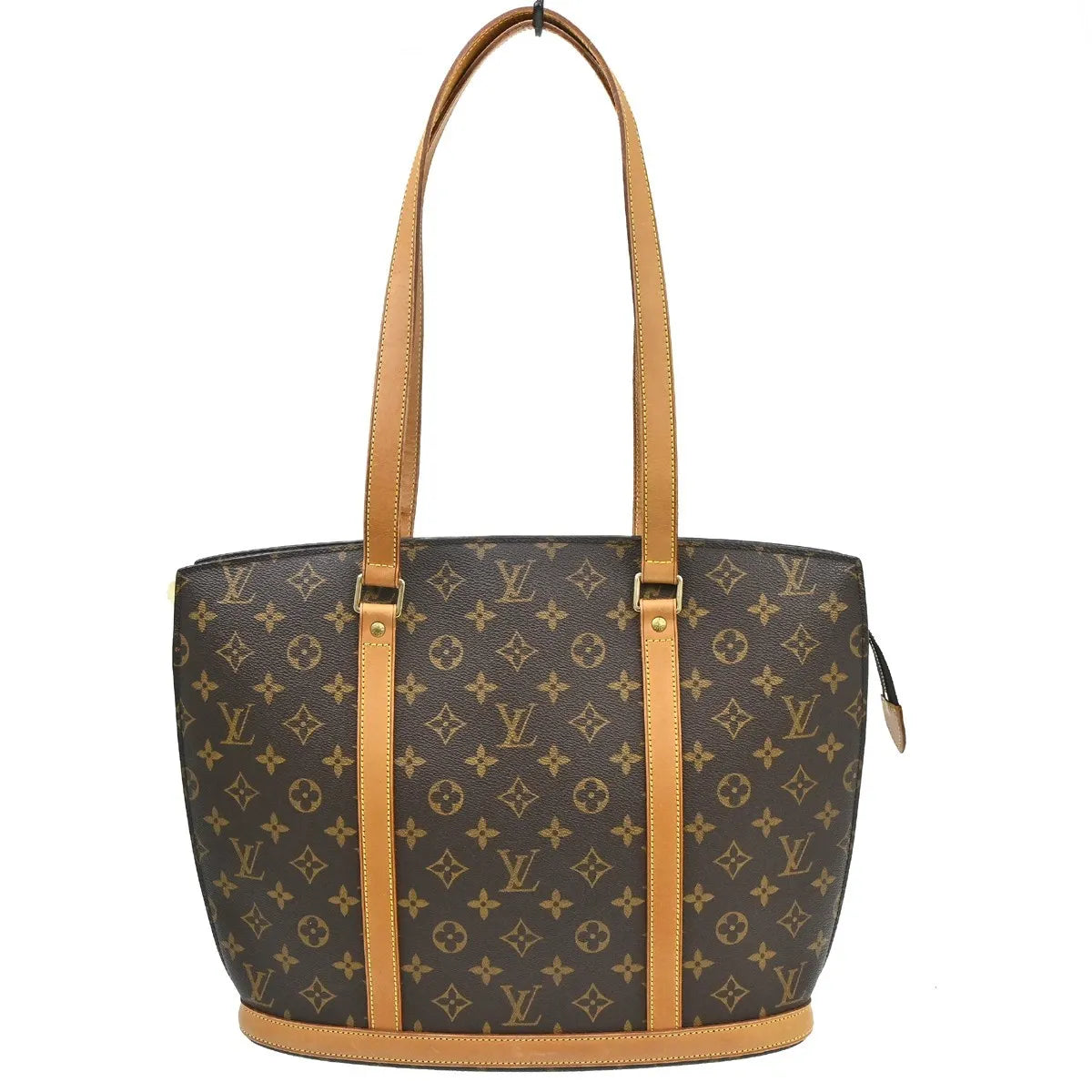 Louis Vuitton Babylone Monogram Canvas, Brown, Canvas, Tote Bag