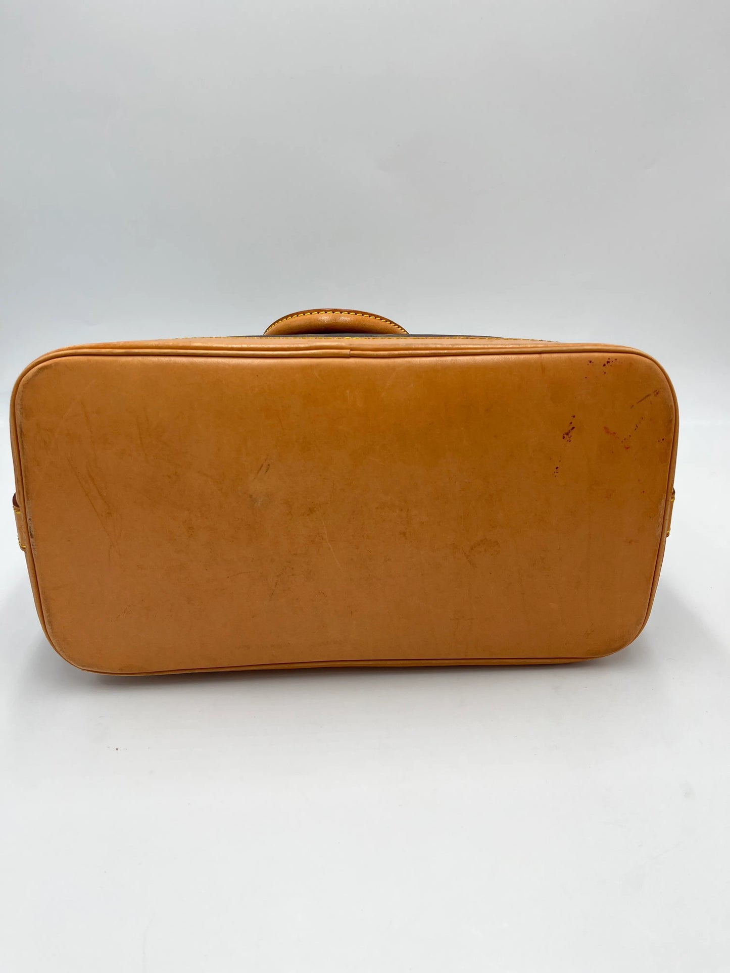 Louis Vuitton Vintage Alma Monogram Canvas, Brown, Canvas, Handbag