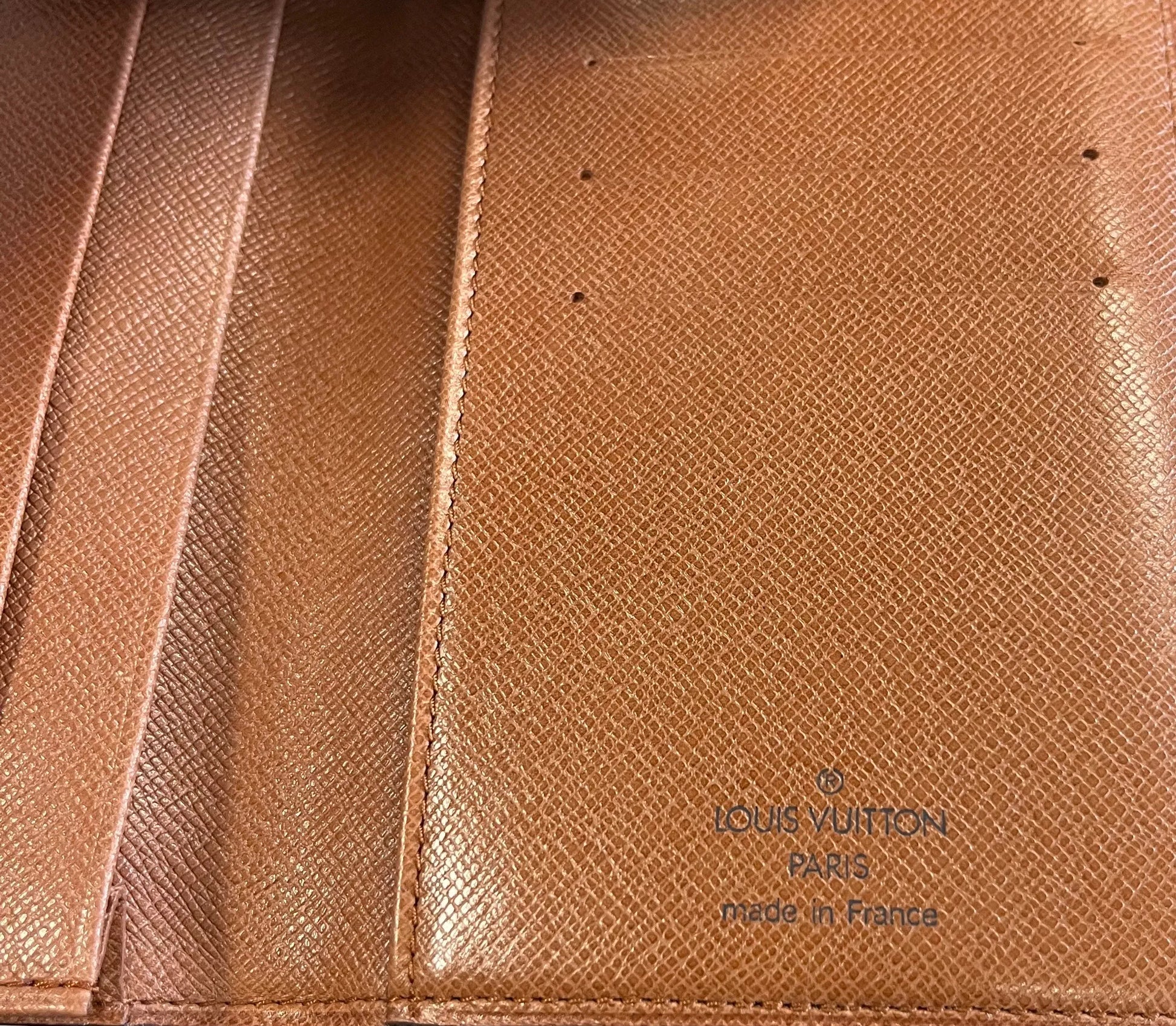 Louis Vuitton Porte Cartes Monogram Canvas, Brown, Canvas, Wallet