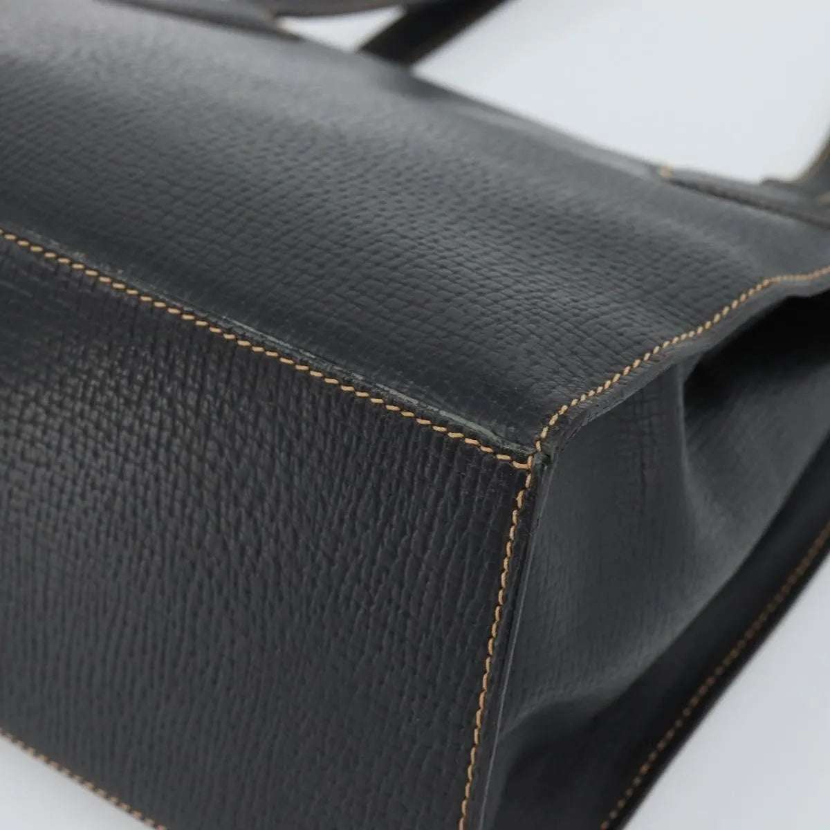 Loewe Vintage Leather, Black, Leather, Tote Bag