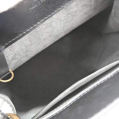 Louis Vuitton Cluny Epi, Black, Leather, Shoulder Bag