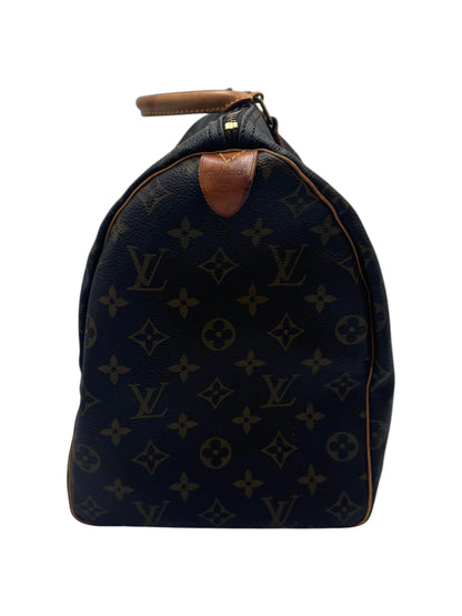 Louis Vuitton Speedy Monogram Canvas, Brown, Canvas, Handbag