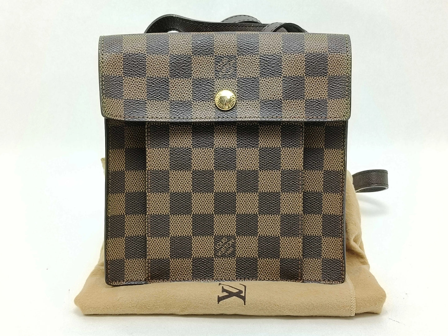 Louis Vuitton Pimlico Damier, Brown, Canvas, Shoulder Bag