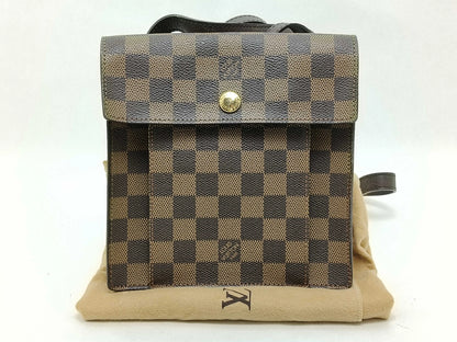 Louis Vuitton Pimlico Damier, Brown, Canvas, Shoulder Bag