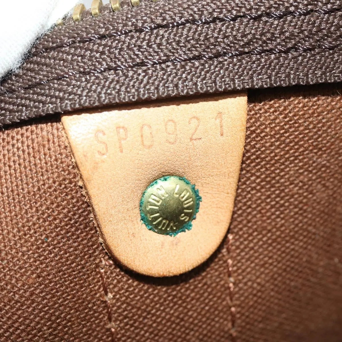 Louis Vuitton Keepall Monogram Canvas, Brown, Canvas, Travel Bag