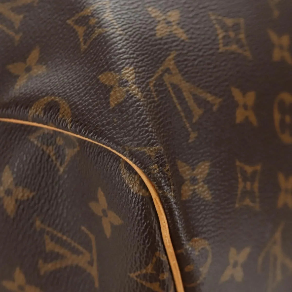 Louis Vuitton Keepall Monogram Canvas, Brown, Canvas, Travel Bag